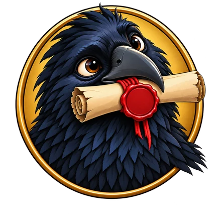 The raven, your courier